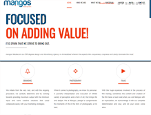 Tablet Screenshot of gomangos.com